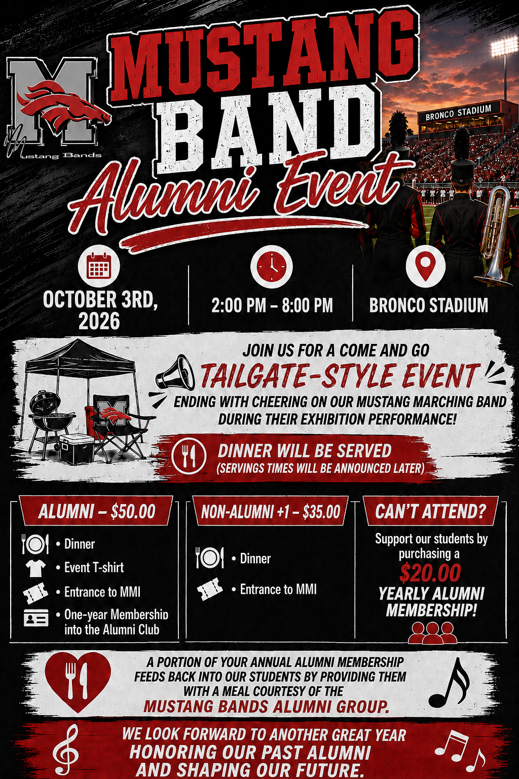 Mustang Alumni Flyer